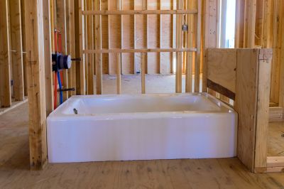 Spring Bathtub Installation